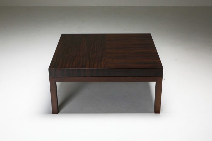 Christian Liaigre Coffee Table in Mahogany - 1990s
