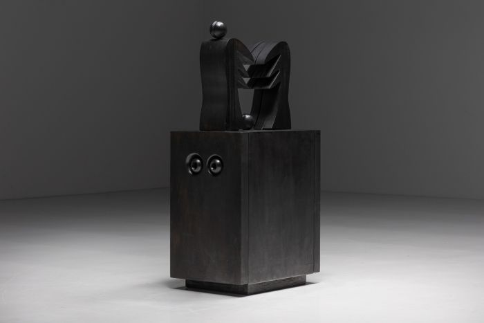 CoBrA Art Sculpture 'Oizal' by Serge Vandercam - 1974