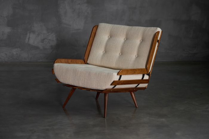 Costelinha Lounge Chair by Móveis Pailar, Brazil - 1960s