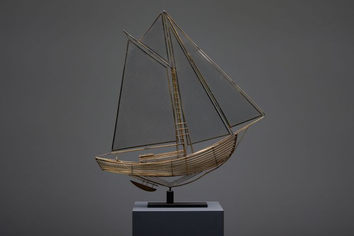 Boat Sculpture by Curtis Jere - 1970's