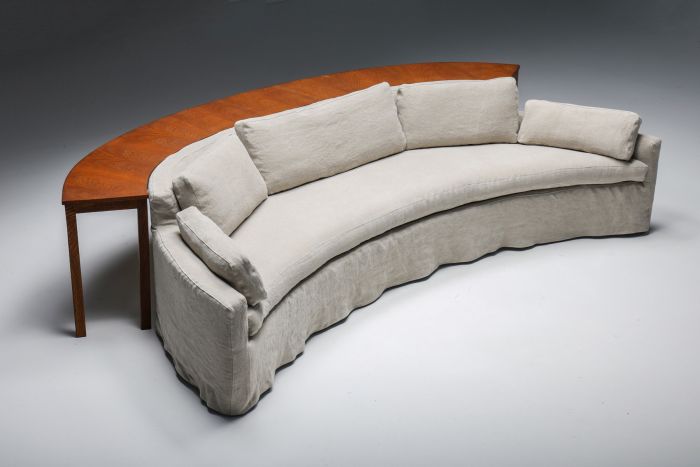 Adrian Pearsall Inspired Curved Sofa - 1960's