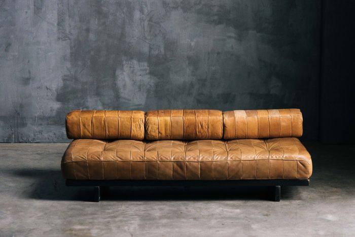 Daybed DS80 by De Sede in Cognac Leather - 1970s