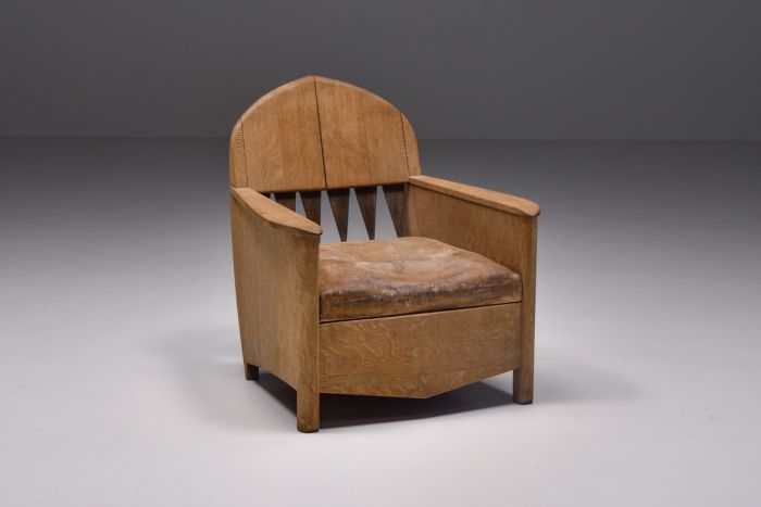  Amsterdamse School Lounge Chair - 1940's