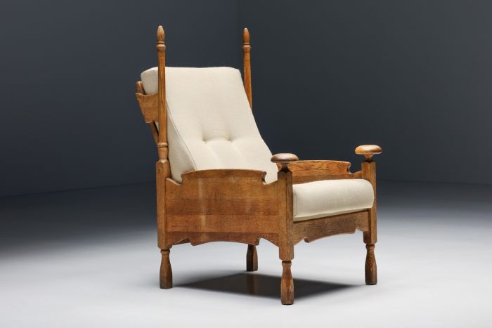 Dutch Throne Armchair - 1950s