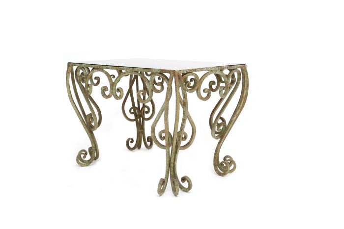 Wrought Iron Coffee Table - 1960s