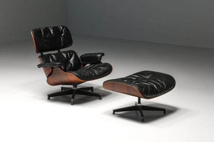 Eames Lounge Chair with Ottoman for Herman Miller, 1st edition - 1957