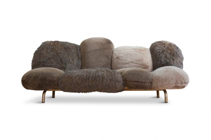 Contemporary Edra Cipria Sofa, Fernando And Humberto Campana - 2016