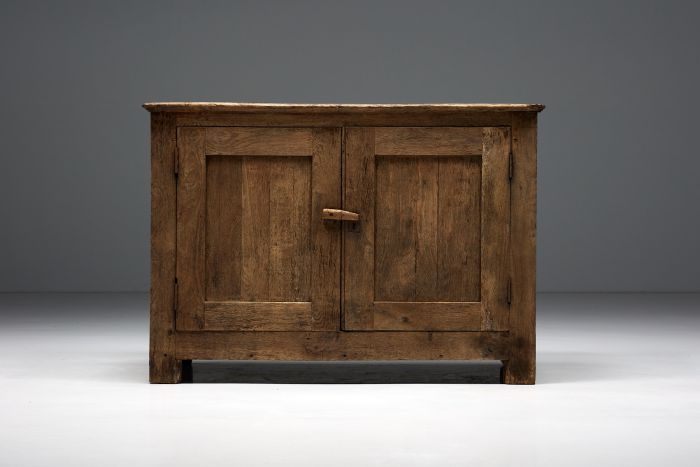 Naive Folk Art Buffet - 19th Century