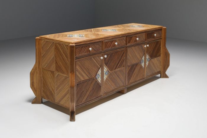 Double Face Credenza by Vivai Del Sud - 1970's
