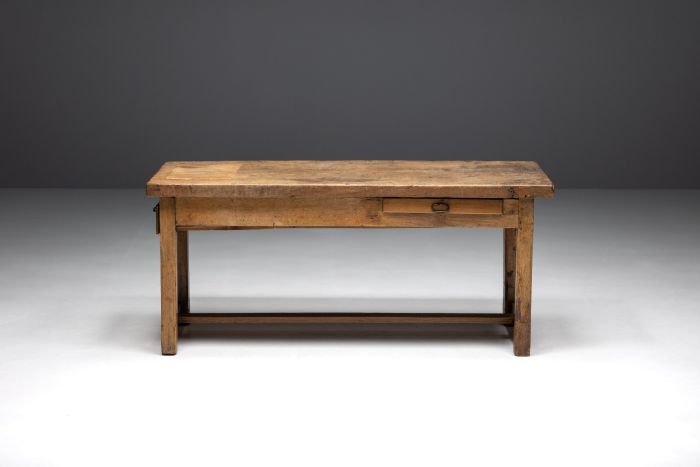 Rustic Art Populaire Writing Table - 1900s