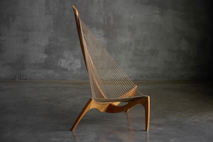 Harp Chair by Jørgen Høvelskov for Christensen & Larsen, Denmark - 1960s