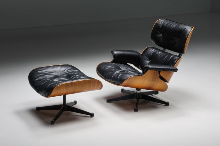 Eames Lounge Chair & Ottoman for Herman Miller - 1957