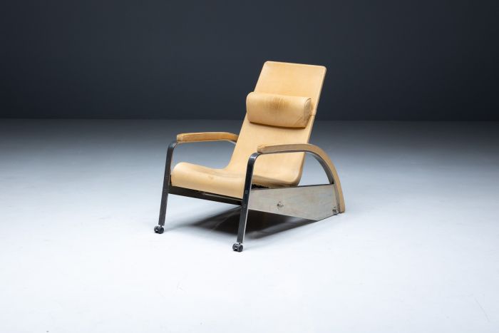 Grand Repos Lounge Chair D80 by Jean Prouvé for Tecta - 1980s