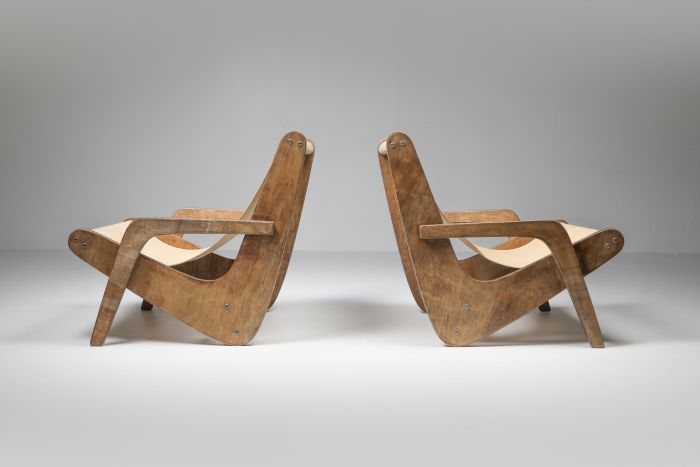 Boomerang Lounge Chair by Zanine Caldas - 1950's