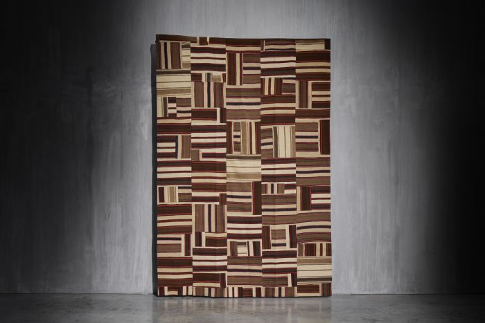 Kurdish Kilim Patchwork Rug, East Anatolia - Circa 1950