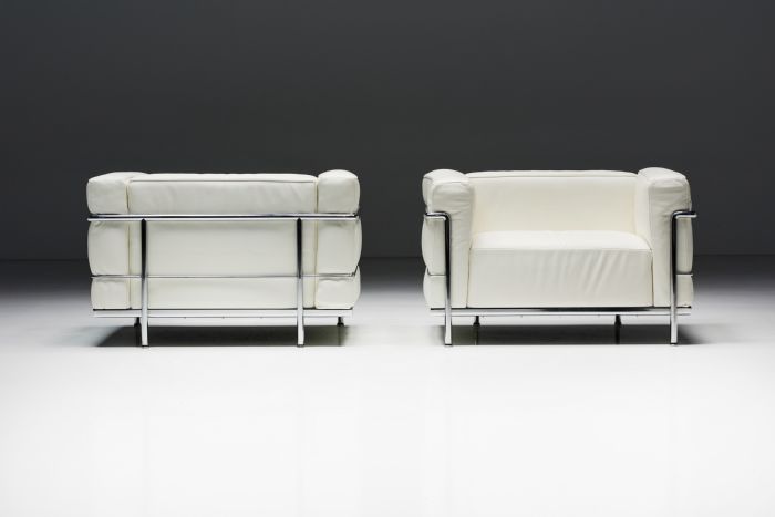 LC3 Armchair by Le Corbusier for Cassina - 1990s