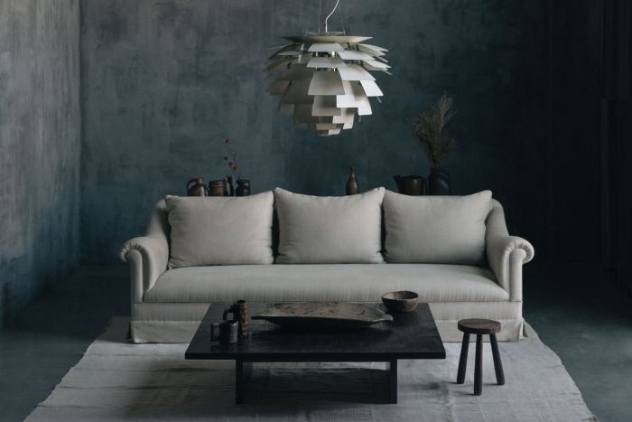 Linen Sofa by Axel Vervoordt - 21st Century