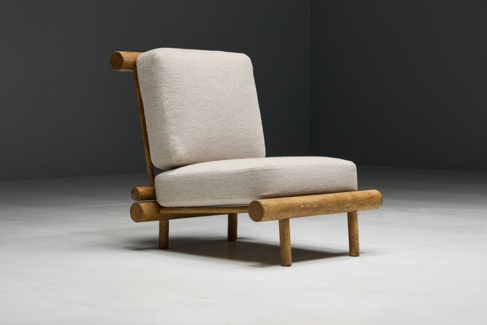 Low Easy Chair by Charlotte Perriand for La Cachette - 1960s