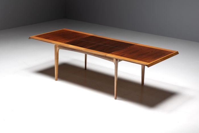 Madison Extendable Dining Table by Fred Sandra for De Coene - 1960s
