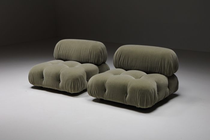 Mario Bellini Olive Green Camaleonda - 1970