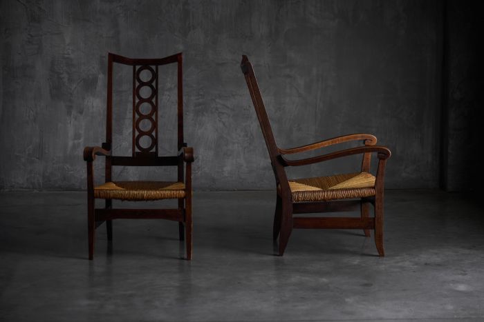 Pair of Armchairs by Victor Courtray, France - Circa 1940