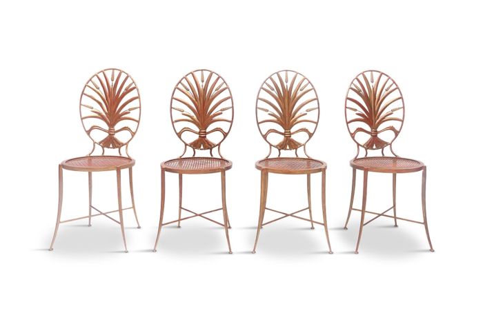 Gilt Chairs, Coco Chanel - 1970s