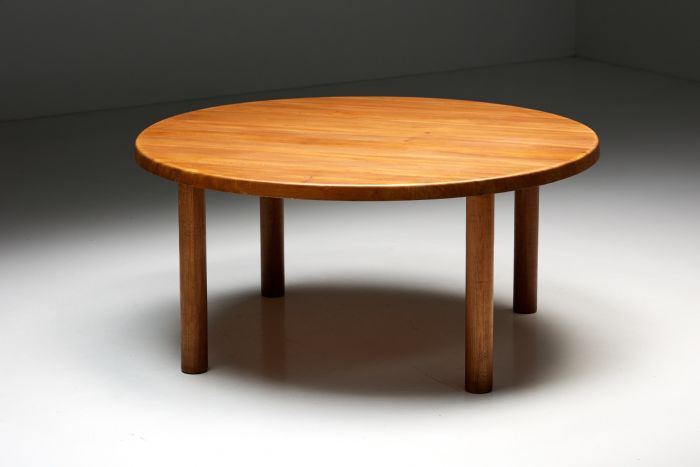 Pierre Chapo 'T02' Elm Dining Table - 1960s