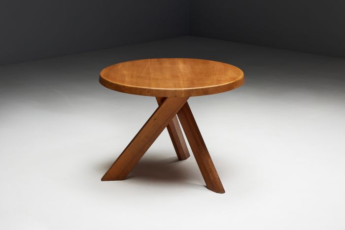 T21A Dining Table by Pierre Chapo - 1970s