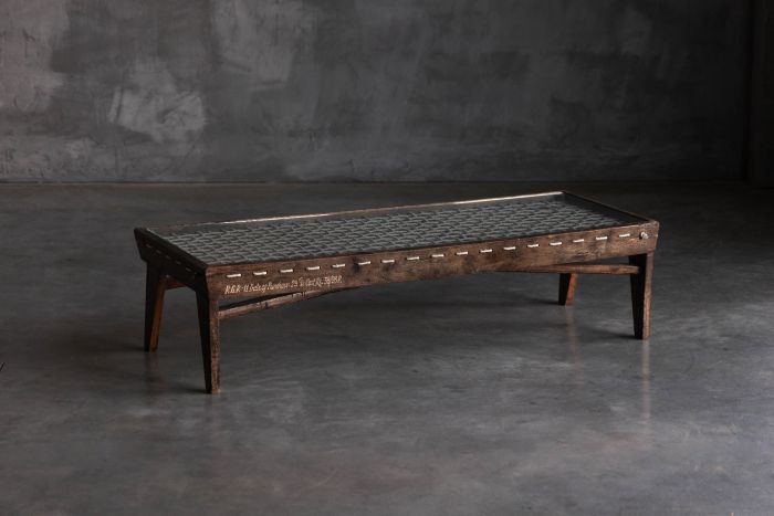 Rectangular Coffee Table PJ-TB-05-B by Pierre Jeanneret - 1960s