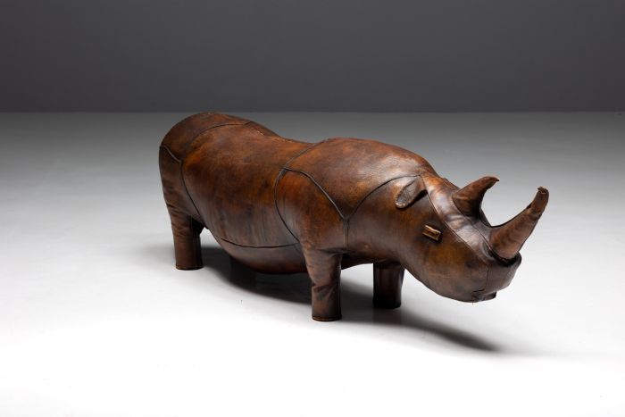 Rhino Footstool by Dimitri Omersa - 1950s