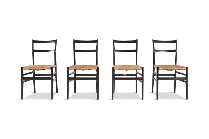 Gio Ponti Superleggera Dining Chairs by Cassina - 1950s