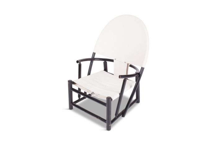 Black Beech Hoop Chair, Piero Palace & Werther Toffoloni - 1950s