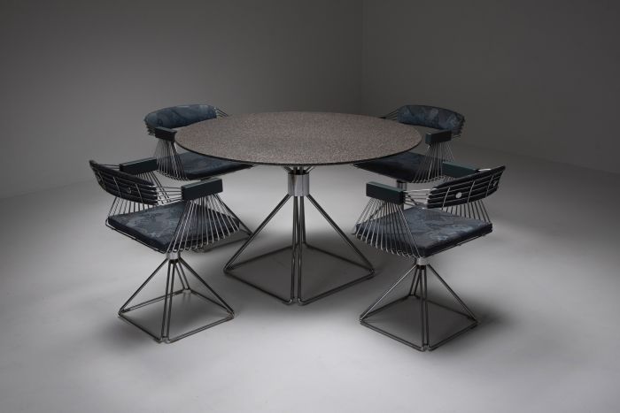 Mid-Century Modern Novalux dining set by Rudi Verelst - 1970s
