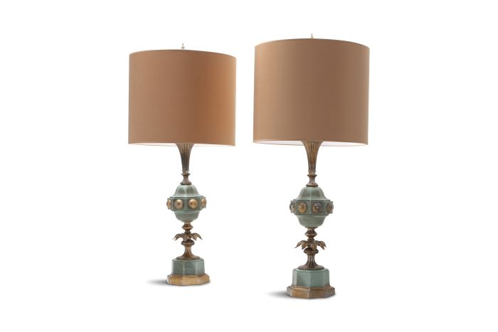 Hollywood Regency Table Lamps - 1950s