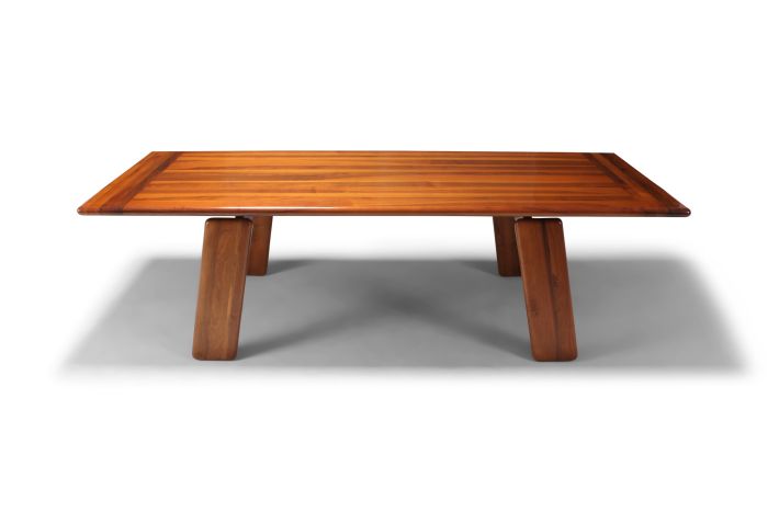 Postmodern Walnut Dining Table by Afra & Tobia Scarpa - 1980s