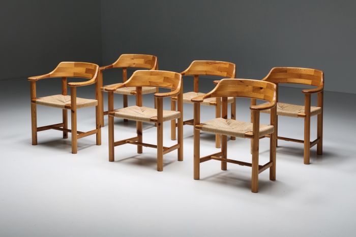 Scandinavian Dining Chairs In The style Of Daumiller - 1970's