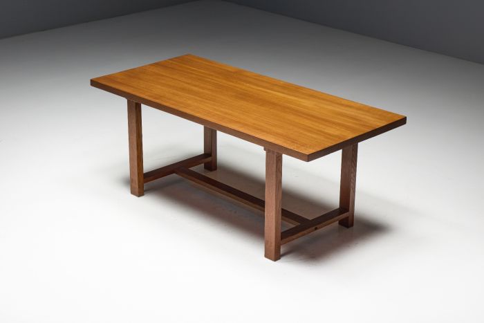 T01D Dining Table by Pierre Chapo - 1960s