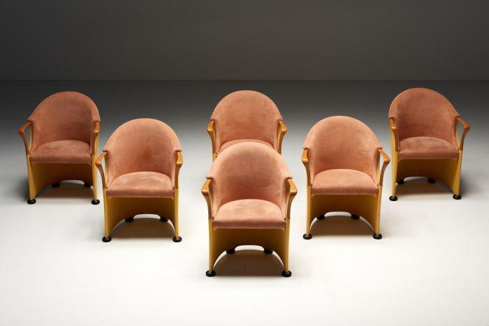 Tronetto Armchairs by Luigi Origlia, Italy - 1990s