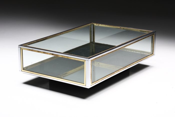 Hollywood Regency Maison Jansen Style Coffee Table - 1970s