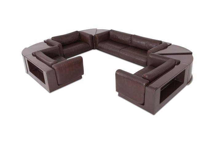 Cini Boeri Modular Sectional Sofa Set the Gradual Lounge for Gavina Knoll - 1970s