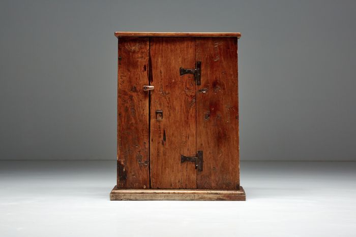 Rustic Art Populaire Cabinet - 1800s