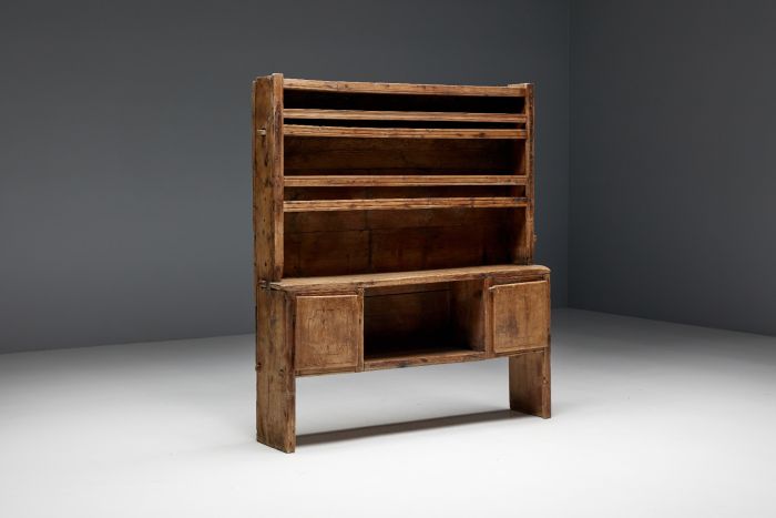 Wabi Sabi Folk Art Dresser - Early 19th Century