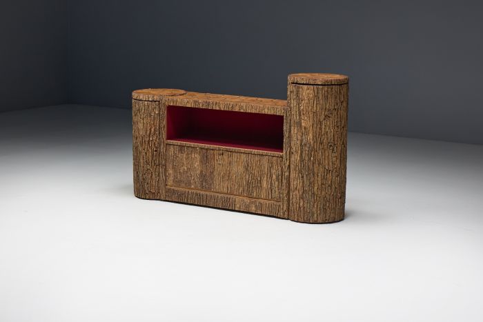 Wabi Sabi Monoxylite Credenza - 1950s