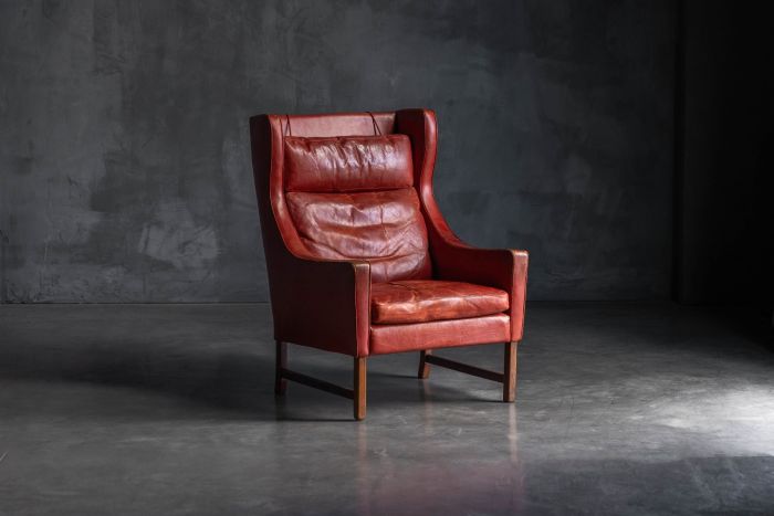 Wingback Armchair by Fredrik A. Kayser for Vatne Møbler - 1960s