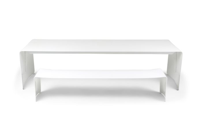 Grande Table and bench by Xavier Lust for MDF Italia - 2002