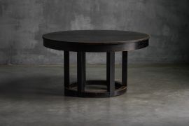 Art Deco Round Dining Table, Netherlands - 1930s