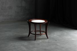 Maracanã Side Table by Giuseppe Scapinelli, Brazil - 1950s
