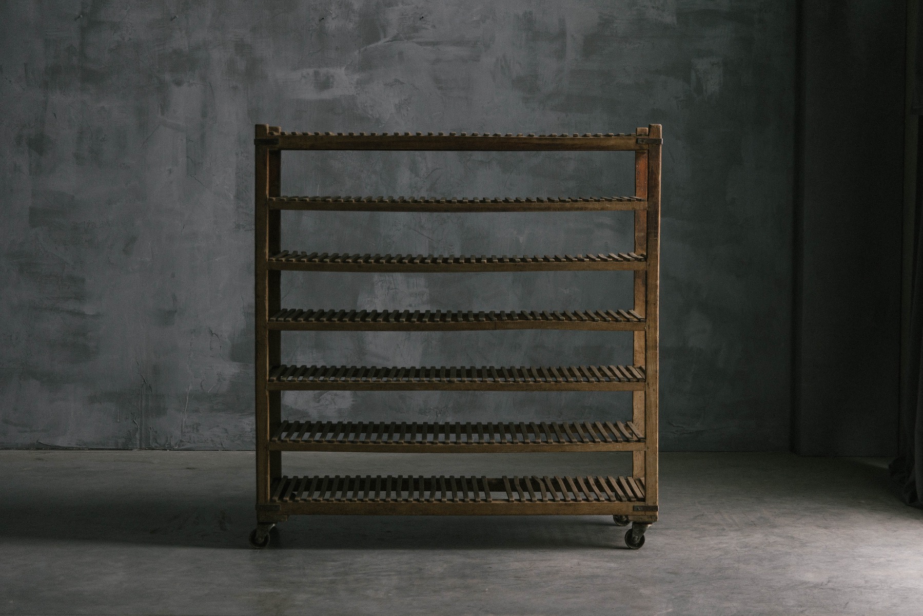 Rustic Art Populaire Bakery Rack - 19th Century