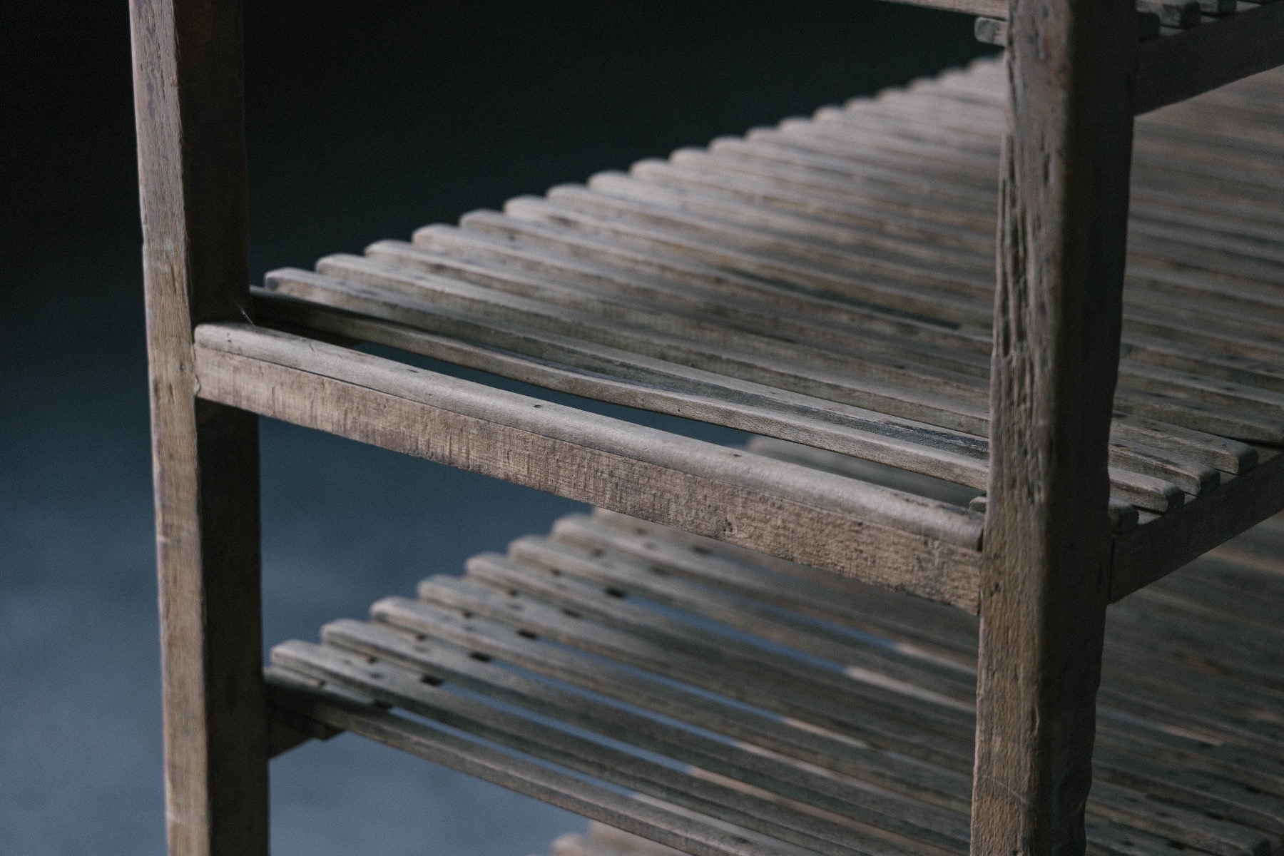 Rustic Art Populaire Bakery Rack - 19th Century