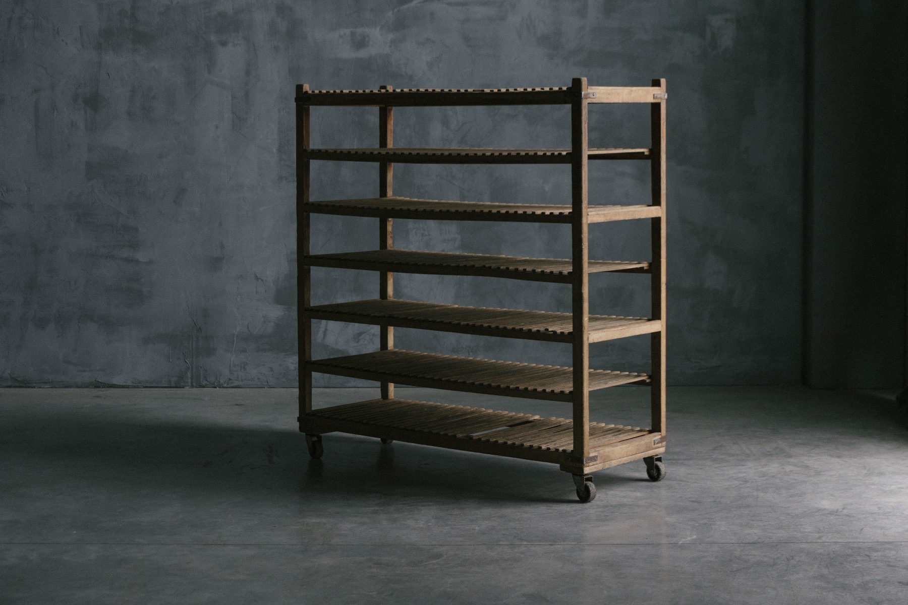Rustic Art Populaire Bakery Rack - 19th Century